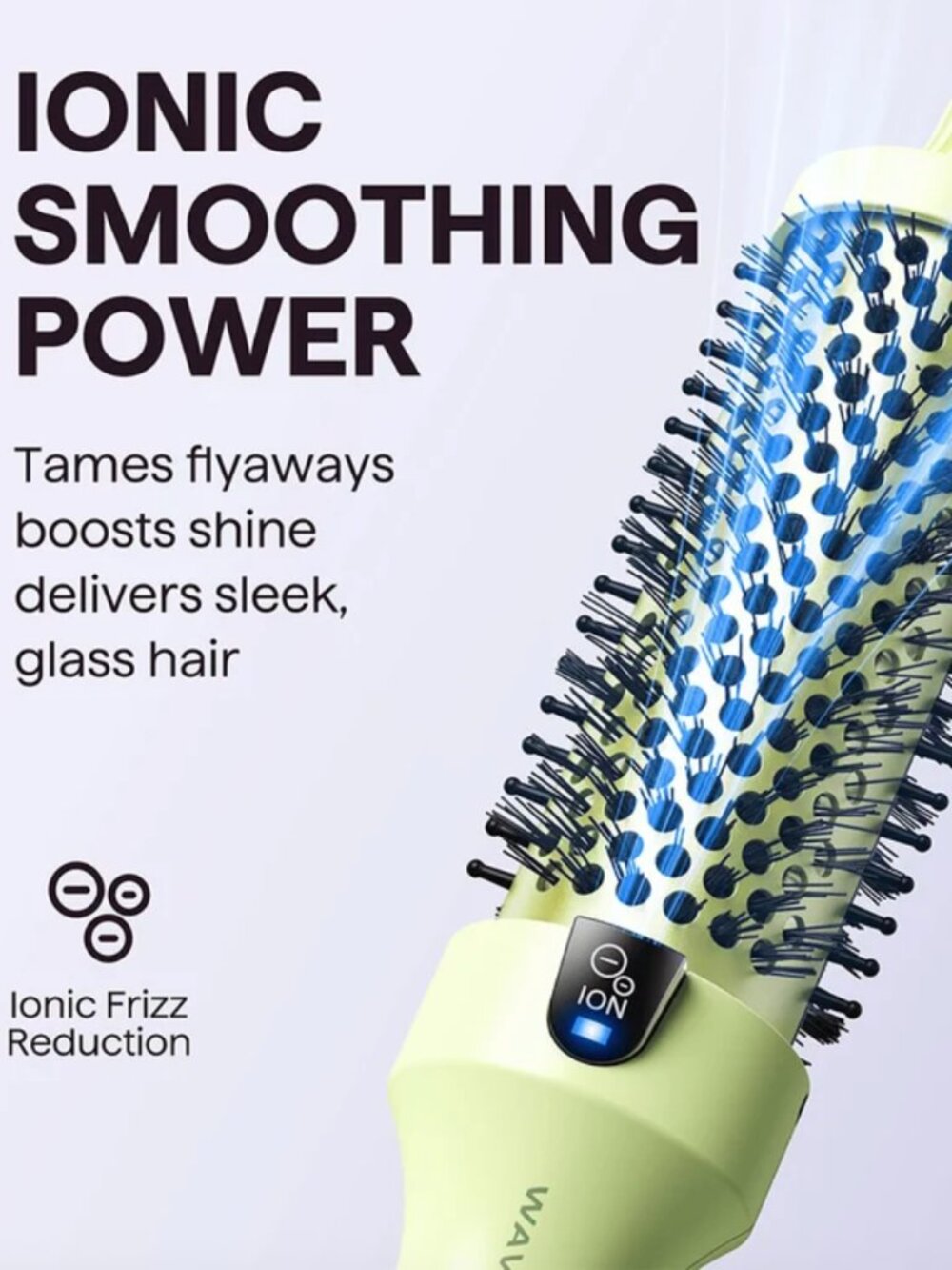 WavyTalk Blowout Boost 1.5 Inch Ionic Thermal Brush in Green - Picture 9 of 9